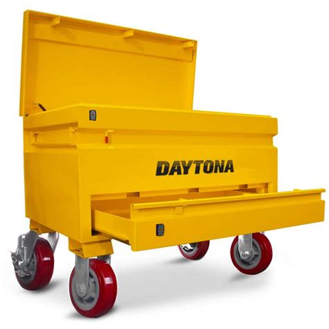 steel job site tool boxes|jobsite tool box on wheels.